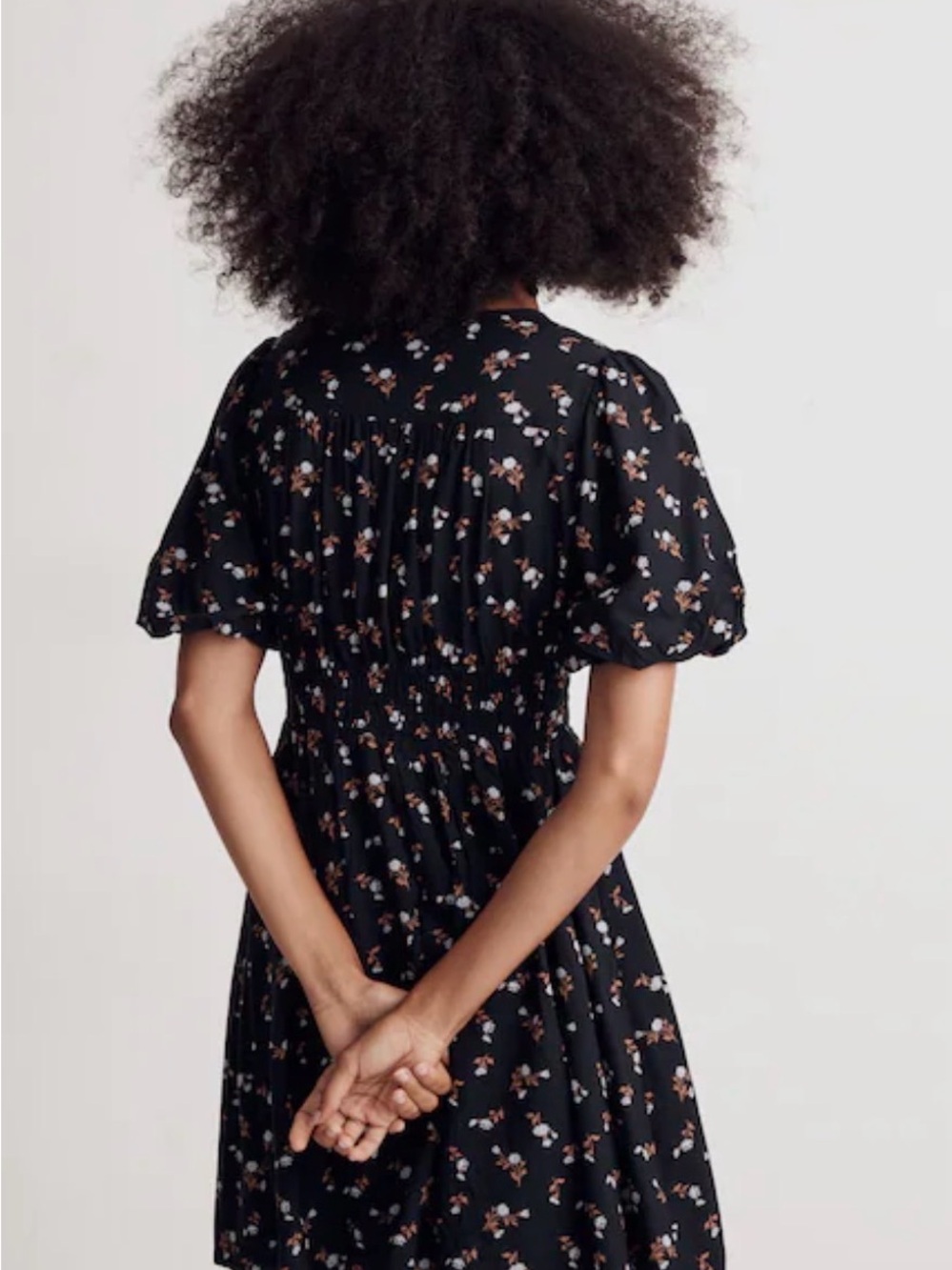 Madewell Challis Sophia Mini Dress - PXS - Woodland Floral - Picture 5 of 5